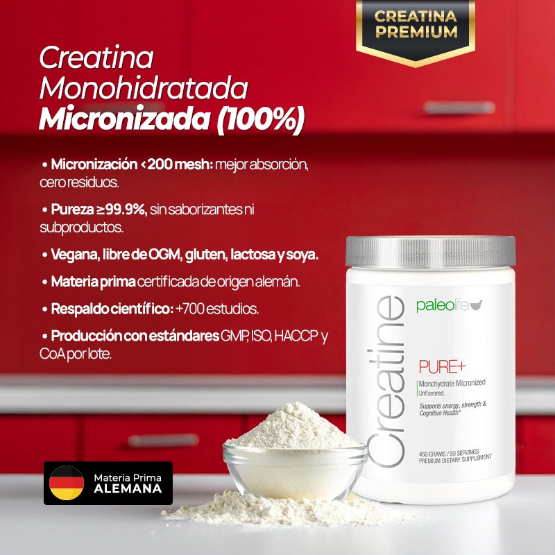 Creatine Pure+: Strength and Energy (Edición Limitada)