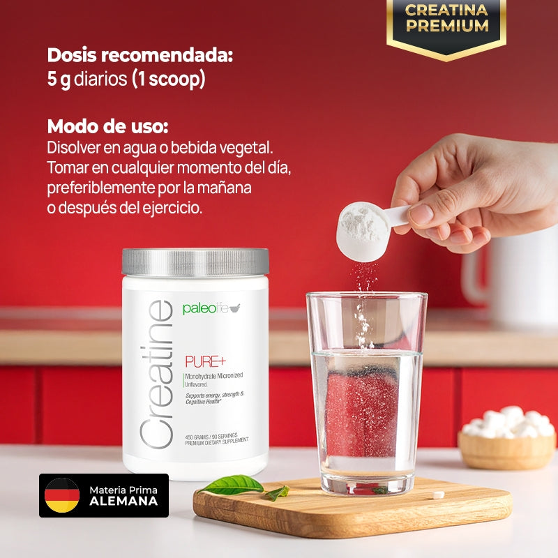 Creatine Pure+: Strength and Energy (Edición Limitada)