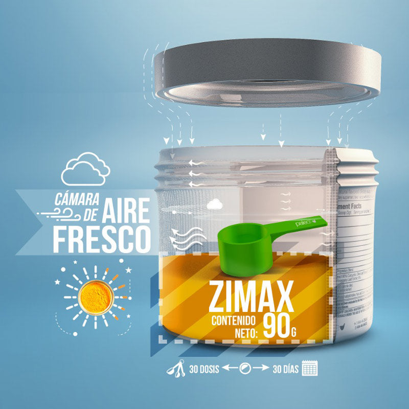ZIMAX® Antioxidante envase - 1 Pack - 30 días - ZA